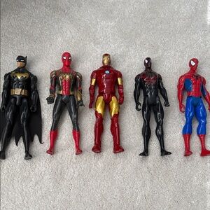 Superhero Action Figure Set